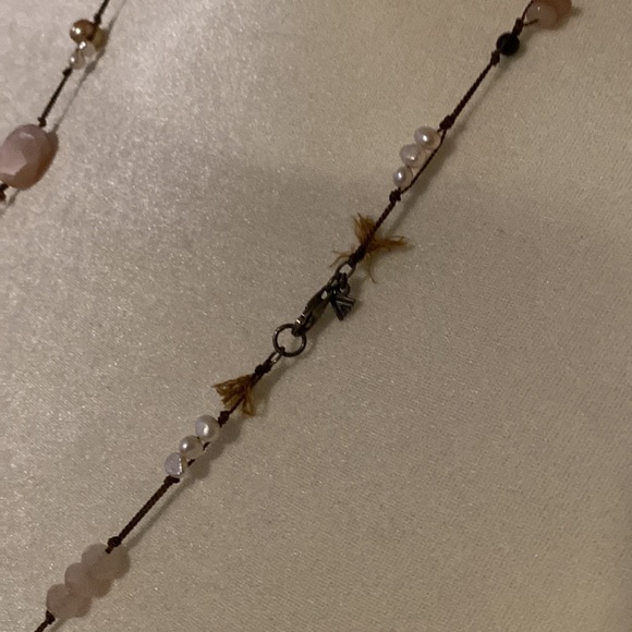 Silpada pink natural stone necklace. - Picture 4 of 4